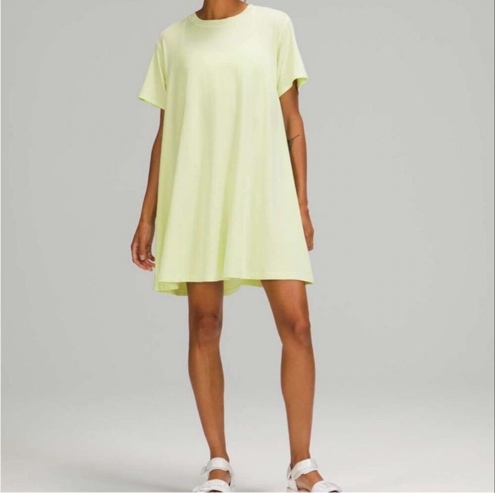 Lululemon All Yours Tee Shirt Dress 8